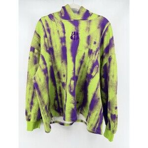 I.AM.GIA Tie Dye Print 100% Cotton Tracksuit Women's XS Sweater Sweatpants